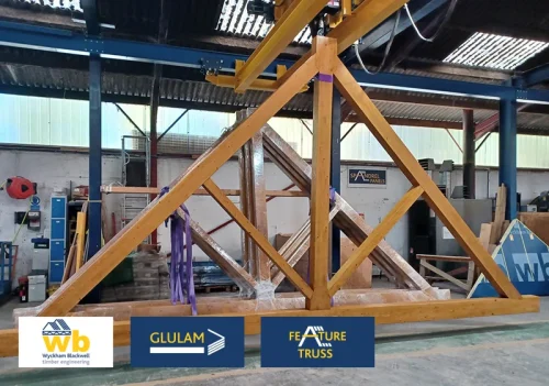 Glulam Feature Trusses